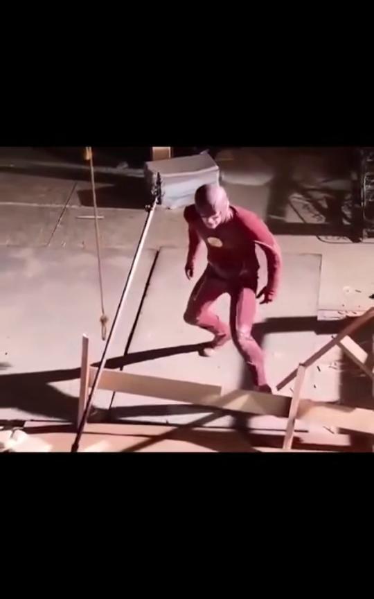 闪电侠花絮,幕后英雄的瞬间